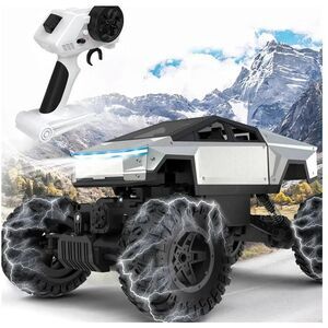 NQD 1:14 Scale Big Truck Cybertruck RC 757-C239 All Terrain Lights Alloy Toy NEW